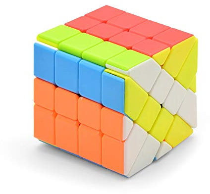 Yealvin 4x4 Fisher Cube 4x4x4 Speed Magischer Würfel 4x4 YiLeng Zauberwürfel Puzzle würfel