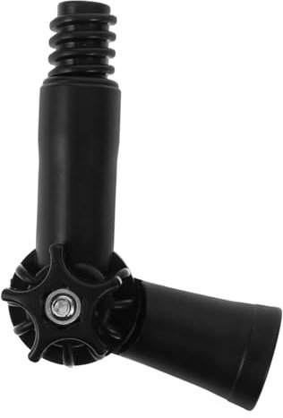 Alipis Extendable Angled Duster Mop Pole Adapter Extension Angle Adaptor for Window Cleaning Painting Extension Pole Use Telescopic Adapter for Flexible Duster Wand