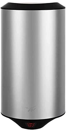 YJKKZQLB Asciugamani Elettrico 1210W Asciugamani in Acciaio Inox Asciugamani Automatico Asciugamani Commerciale Asciugamani forzati Corpo Compatto, per WC Cucina Bagno Hotel Luogo pubblico