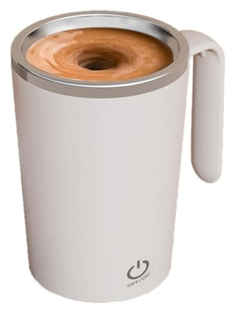 Automatic Magnetic Stirring Coffee Mug Rotating Mixing Cup Electric Stainless Steel Self Mixing Coffee Tumbler Home