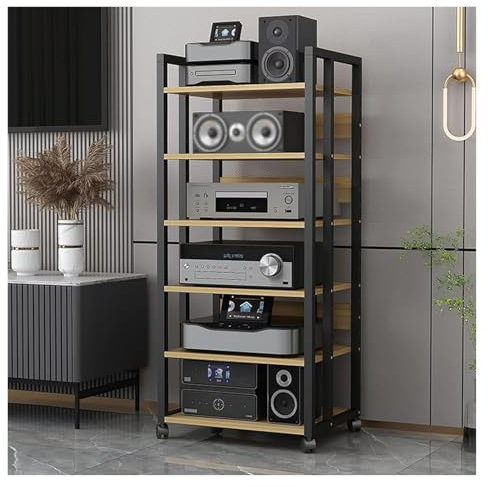 Modernos soportes multimedia para sala de estar, unidad de almacenamiento para consola de videojuegos, mueble receptor estéreo de audio y video, alto y móvil, para cine en casa, club o centro de ent