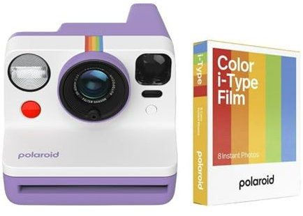 Appareil photo instantan� Polaroid Now + Pack de films 8 photos Violet