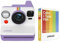 Polaroid Now Generation 3 - Fotocamera istantanea analogica con sistema di messa a fuoco automatica a due lenti (viola) e pellicola a colori (8 foto)