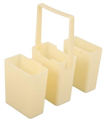 Artibetter 3sets Art Supplies Brush Washing Bucket Pen Barrel Cleaning Tool Portable Plastic Buckets