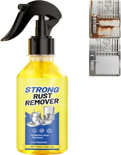 Spray de polissage nettoyant en acier inoxydable, pâte de polissage métallique nano technologie pour appareils électroménagers, éviers d'ustensiles, élimine les rayures, la graisse de rouille (1)