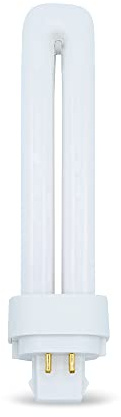 lumenivo 18 Watt Replacement Bulb for Fulham FCFQE18W827 2700k 18W Light Bulb Quad Tube Fluorescent Lamp with G24Q-2 4 Pin Base - T4 CF18DD CFL Bulb - 1 Pack