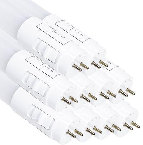 LED ATOMANT 10x LED Röhre T8 120cm 18W CCT 3000-6500K 2200lm | Mit CCT-Farbtemperaturwahlschalter, LED-Starter inklusive