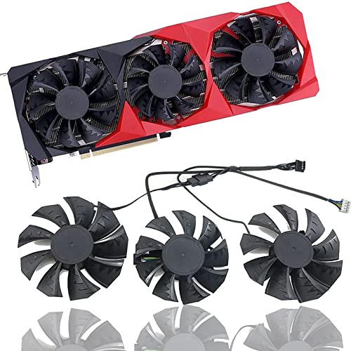 Dotodo Ventilateur de carte graphique RTX 3060 75 mm 85 mm pour GeForce RTX 3090/3080/3070/3060 | RTX 3090 Ti/3080 Ti/3070 Ti/3060 Ti/Ti/ventilateur pour carte graphique