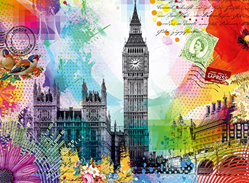 Ravensburger Puzzle 16986 Grüße aus London 500 Teile Puzzle