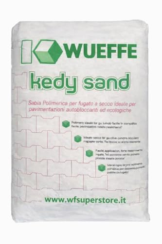 Sabbia Polimerica in sacco da 25 kg. per fughe pavimentazioni esterne (Grigio, 1)