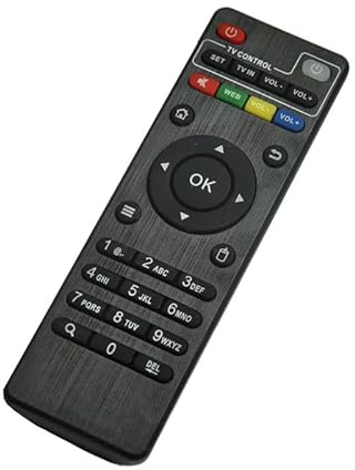 ZUMKUNM IR Replacement Remote Controller for Android TV Box MXQ MXQ PRO 4K M8 M8S X96 X96S X96 MINI X96 MAX T95M T95N T95X MX9 H96 H96 pro+ Streaming Media Player