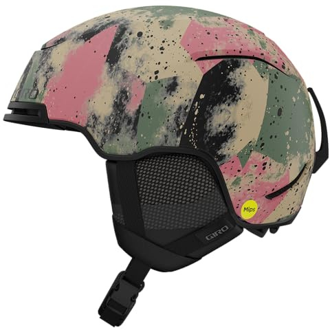Giro Jackson MIPS Snow Helmet - Matte Black/Cloud Marble - Size M (55.5-59cm)