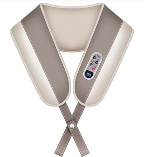 Masajeador Cervical y Espalda - Masajeador de Cuello, Espalda y Hombros. Masajeador Piernas y Otras Partes del Cuerpo - Masajeador Mediante Golpeteo - Shiatsu - Alivio del Dolor - Masaje