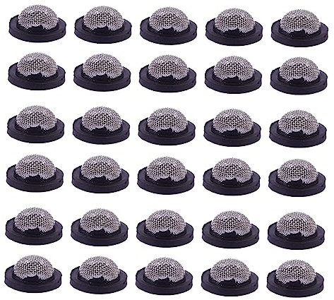 OKUMEYR 40pcs Filter Washer Rubber Seal for Shower Hose Gasket Filter Spacer Cleaning Machine Use