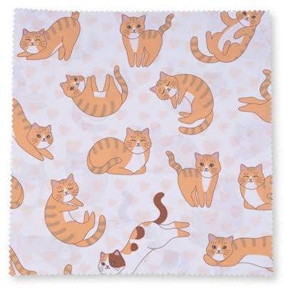 Lens-Aid Mikrofaser Reinigungstuch in schickem Design: Für Kamera, Objektiv, Display und als Brillen-Putztuch (Mikrofasertuch 20x20 cm)