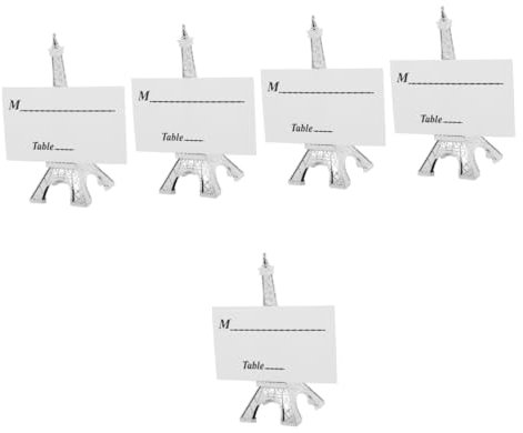 DIYEAH 5sätze Tischkartenhalter Für Memos Und Karten Teilig Leicht Und Für Party Und Bürodekoration Design