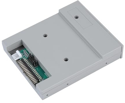 Naroote Diskettenleser, 3,5-Zoll-USB-Diskettenlaufwerk, USB-Emulator mit Diskettenlaufwerk-Emulator, Plug-and-Play, Externes Diskettenlaufwerk für 1,44 MB Diskettenlaufwerk, Industrie