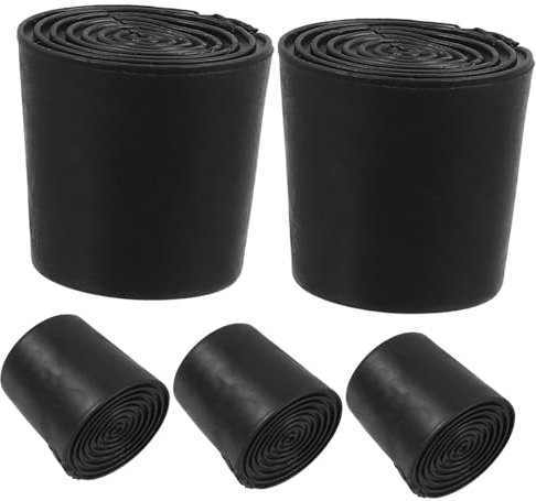 TEHAUX 5stücke Gummikeile Für Türen Türstopper Kick-down-türhalter Keil Aus Gummi Praktisch Für Hohe Beanspruchung Anti-rutsch-design Für Schlafzimmer Oder Flur Türkeil-stopper
