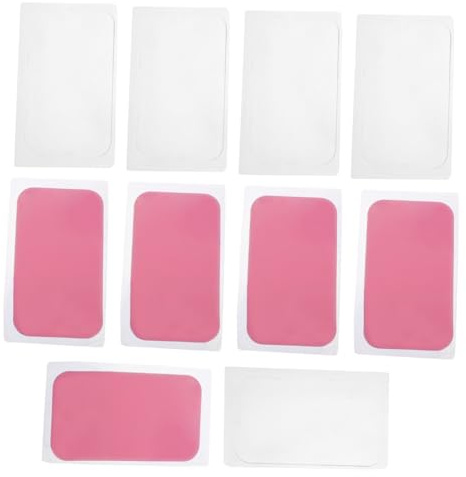 DEARMAMY Lot De 10 Autocollants Auxiliaires Pour Greffe De Cils Palette De Joints Réutilisables En Silicone Réutilisables Coussinets Oculaires En Silicone Outil D'Extension