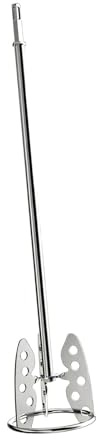 YsXoWiui Asta Miscelatore Cemento Frusta Mescolatrice Vernice Paddle Inox Resistente Attacco Trapano Accessorio Miscelazione Adatto per Edilizia Fai Da Te Rest, Piazza