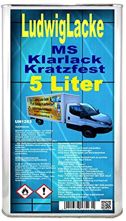 LudwigLacke Klarlack 5 Liter MS Klarlack