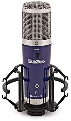 SUBZERO SZC-600-USB, Microphone à Condensateur