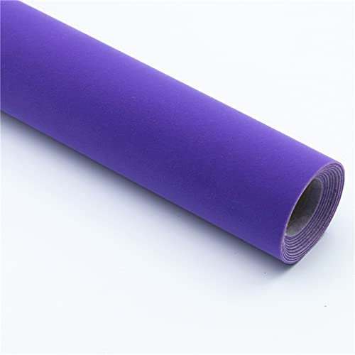HARICSET Bastelfilz Selbstklebend 150 cm Breit Kinder Vliesstoff Stoff Filzplatten zum Filzuntersetzer Basteln Nähen DIY Patchwork(Size:1.5 * 2m,Color:Blau Lila)