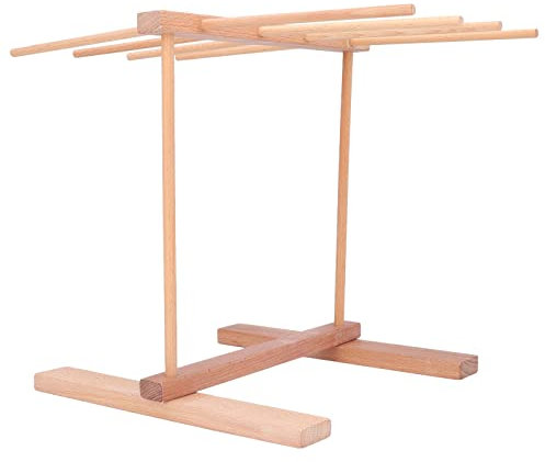 Nudelständer aus Holz, Nudel-Trockengestell aus Holz, Faltbar, Verhindert Ein Verrutschen, Nudel-Trockengestell Zuhause, 39,9 X 22,1 X 29,9 Cm