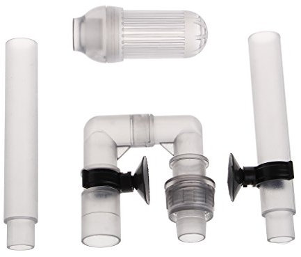amangul Aquarium-Filterschlauch für Aquarien, Ansaugrohre, externes Kanister-Zubehör, passend für 12-mm-Rohrfilter