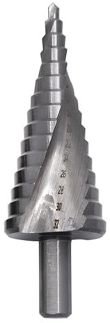 Step Drill Bit Set,Metal Drill Bits for Hard Steel,Multi-Size(4-32mm) Cone Drill Bits Hole Cutter,Cone Cutters for Metal,for Wood, Stainless Steel