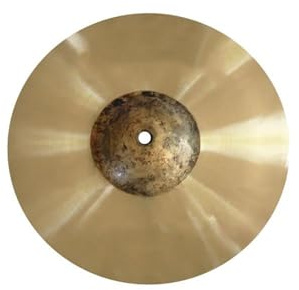 Platillo Splash de 8 B20 de aleación de bronce hecho a mano para batería de baterista Platillos de batería(Modern 8inch)
