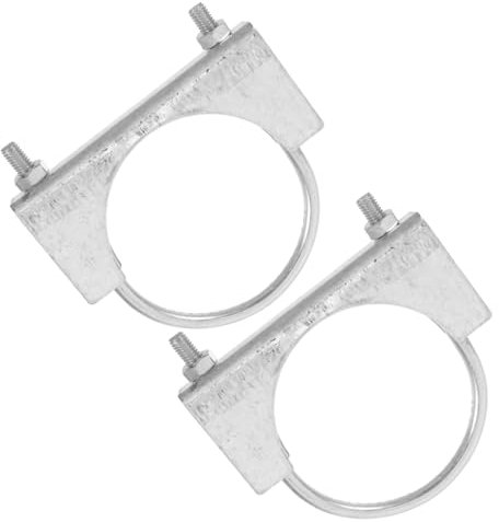 2pcs U Shaped Water Pipe Clamps for Farm Equipment