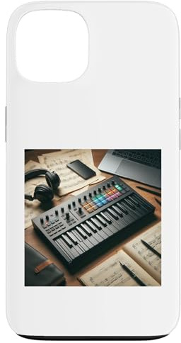 Controller tastiera MIDI - Sintetizzatore Retro Custodia per iPhone 13