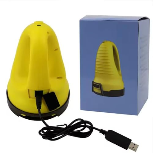 GUSHE Ice Scraper, Elektrischer Eiskratzer mit rotierender Scheibe, Kabellos wiederaufladbar Eiskratzer Auto, 200 RPM/min, Electric Ice Snow Handheld Scraper für Autofenster und Windschutzscheibe