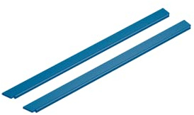 AEG ABTR01 Doppelpack Abziehlippen für WX7 Fensterreiniger (aus Naturkautschuk, für Bad, Duschwände und Fliesen, streifenfrei, ohne Rückstände und Schlieren, blau)