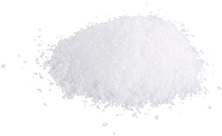 Rayher 39579102 Deko-Schneeflocken, weiß, Beutel 500 ml, Kunstschnee zum Streuen und Basteln