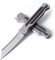 KATSU Klappmesser, CPM S35VN Stahl Taschenmesser mit Griff aus Titan und Kohlefaser, Einhandmesser mit Rahmenschloss & Gürtelclip, Japanisches EDC Messer Outdoor Messer für den Täglichen Gebrauch