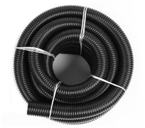 PiLTar Staubsaugerschlauch, Innendurchmesser 32/38/40/50 mm, Gewindeschlauch, Faltenbalg, Staubsauger-Anschluss-Vakuumrohr (Color : 3m Black Hose(40mm))