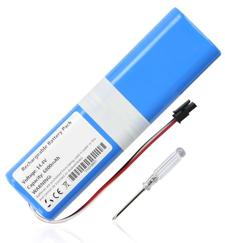 MULS Rechargeable Battery Replacement for Neabot Q11 Robotic Vacuum Cleaner Spare Parts with Tools