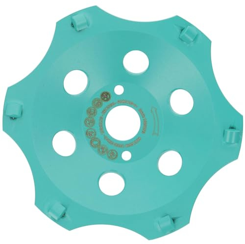 PRODIAMANT PKD, Profi Diamant-Schleiftopf 150 mm x 22,23 mm, 6 PCD-Segmente, für Beton, Estrich, Beschichtungen, Kleber und Putz