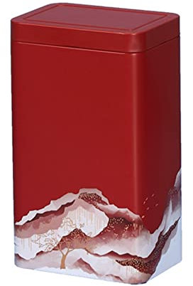 Metal Tinplate Box Japanese Tea Container Jar Storage Box For Coffee Herb Candy Sugar Spices Tea
