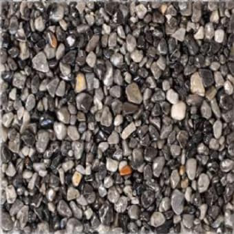 Steinteppich/Marmorgranulat Aussenbereich 25 kg für 2 m² + M200 Bindemittel AUSSEN 1-4mm (Grau)