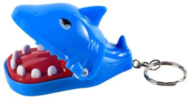 Wimnqie Alligator-Zähne-Spiel, Klassisches Krokodil beißendes Handknebel-Spielzeug, Innovatives Schlüsselanhänger-Spielzeug Alligator Finger Biting Brettspiele für und Mädchen