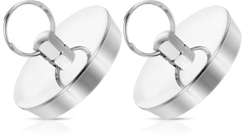 JIEYAO 2pz Tappi Per Vasca Da Bagno, 42-46 Mm Tappo Di Scarico Universale Tappo In Gomma Per Lavandino Tappo Di Scarico Per Lavandino Tappo Per Lavandino Con Gancio Per Cucina Bagno