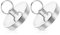 JIEYAO 2 tapones de bañera, 42-46 mm, universales, tapones de desagüe para bañera, tapón de goma para fregadero, tapón de desagüe para fregadero de cocina, baño (2)