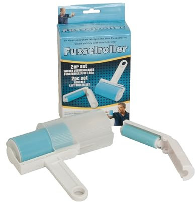 Axis Line 2X Fusselroller Wiederverwendbar, Waschbar für Tierhaare