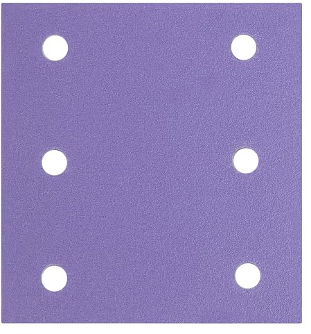 Trend 115 x 107 mm Quarter Sheet Sanding Pads, 150 Grit, 10 Pack | Film Abrasive Pads For Fine Finishing On Paint, Plaster And Wood. 10 Pack Of 150 Grit Quarter Sheets, AB/QTR1/150A