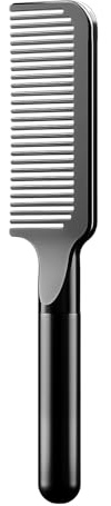 Jurrissa Hair Comb for Women and Men, Durable Detangling Hair Comb with Handle, Large Detangler Comb for Thin Straight Short Hair(Black)