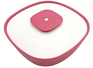 ETZRYSYB Frutero caja de caramelos para el hogar, caja de almacenamiento de frutas secas, caja de almacenamiento de aperitivos (rojo)