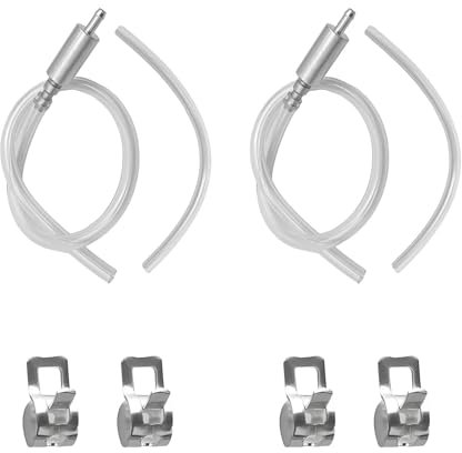 ZKFSIE 8 Pcs Brake Bleeding Kit, Hydraulic Brake Bleeding Kit, Motorcycle Brake Bleeding Kit, Universal Brake Bleeder Clutch Bleeding Hose One Way Valve Tube Bleeding Tool